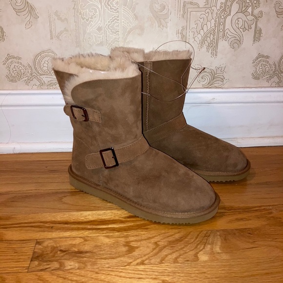 🍂Kirkland Shearling Buckle Boot (Chestnut)🍁 *NEW WITH TAGS* - Picture 10 of 11